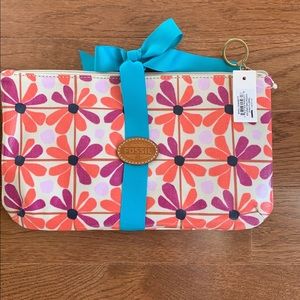 NEW Fossil Makeup Bag